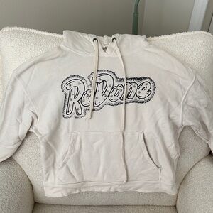 Re/Done distressed hoodie